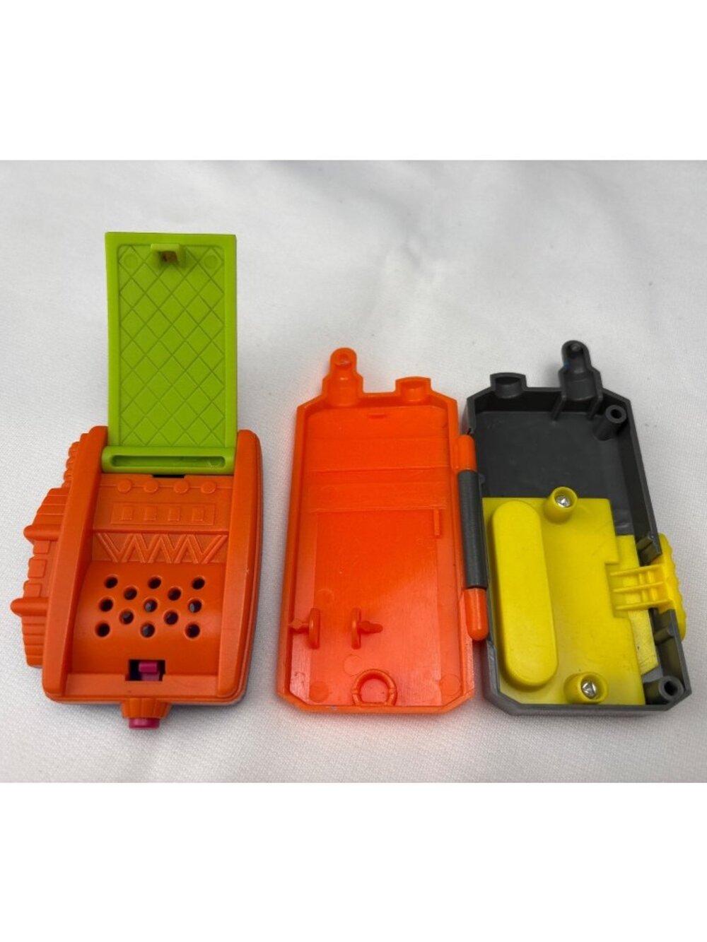Space-Themed McDonalds Happy Meal Kids Toy Communicator Loose 1994 Orange/Gray